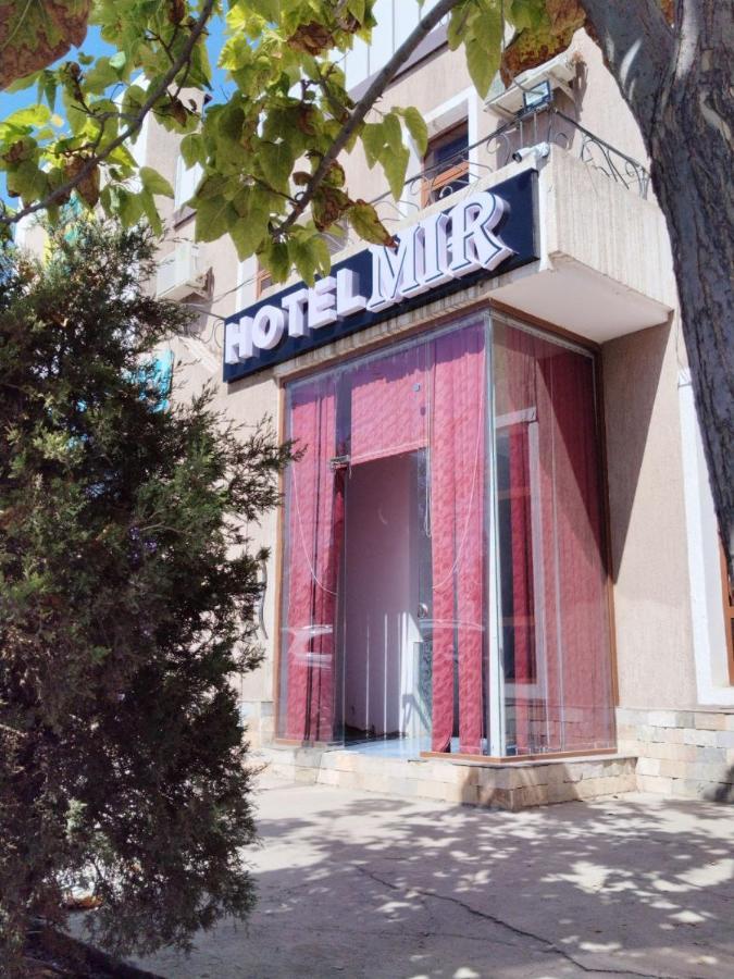 Hotel Mir Адрес Abu Ali Ibn Sino 4A Buchara Zewnętrze zdjęcie